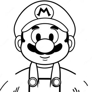 Mario Wonder Coloring Page 3216-2609