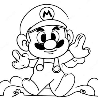 Mario Wonder Coloring Page 3216-2612