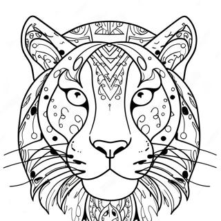 Big Cat Coloring Page 32193-25778