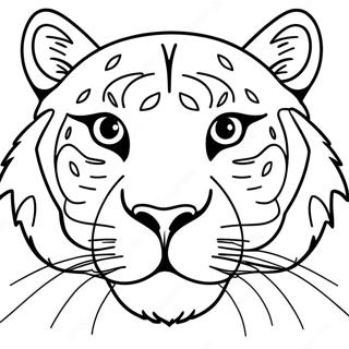 Big Cat Coloring Page 32193-25780