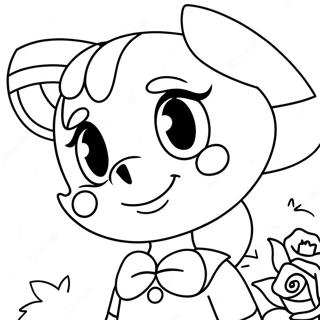 Amy Rose Coloring Page 321-257