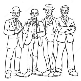 Backrooms Characters Coloring Pages