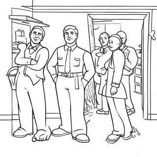 Backrooms Characters Coloring Page 32253-25826