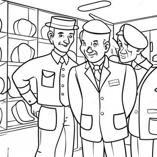 Backrooms Characters Coloring Page 32253-25827