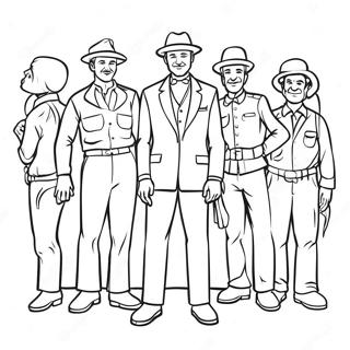 Backrooms Characters Coloring Page 32253-25828