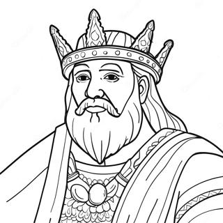 King Solomon Coloring Pages