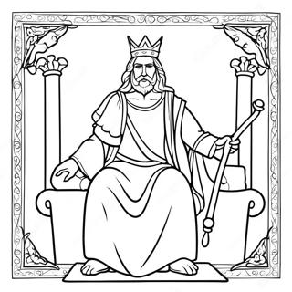 King Solomon Coloring Page 32373-25918