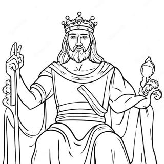 King Solomon Coloring Page 32373-25920