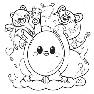 Fun Squad Coloring Pages