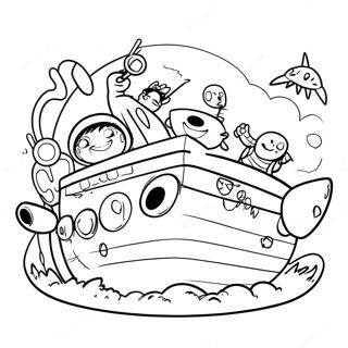 Adventurous Fun Squad Coloring Page 32394-25941