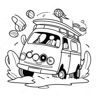 Adventurous Fun Squad Coloring Page 32394-25944