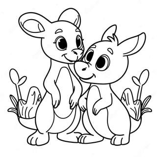 Kanga And Roo Coloring Page 32423-25959