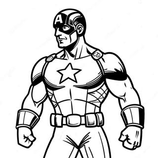 Captain America Civil War Coloring Page 32433-25971