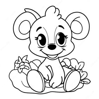 Baby Disney Characters Coloring Page 32453-25987