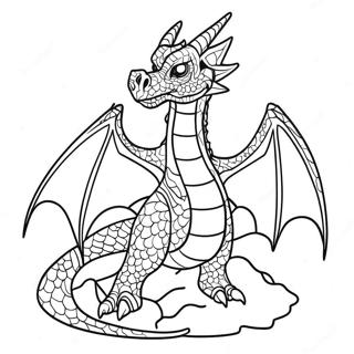 Ender Dragon Coloring Page 3246-2638