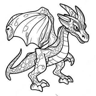 Ender Dragon Coloring Page 3246-2639