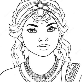 Uma Descendants Coloring Pages