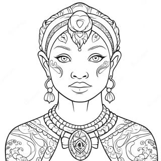 Uma Descendants Coloring Page 32493-26026