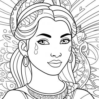 Uma Descendants Coloring Page 32493-26027