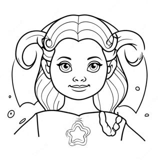 Uma Descendants Coloring Pages