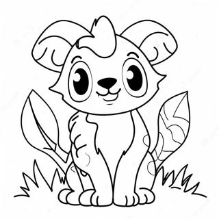 With Words Fun Animal Names Coloring Page 3257-2641