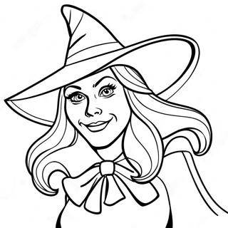 Wicked Witch Coloring Page 32583-26082