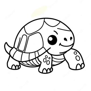 Cute Baby Tortoise Coloring Page 32644-26136