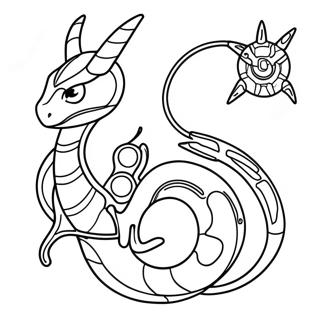 Majestic Rayquaza Coloring Page 32694-26178