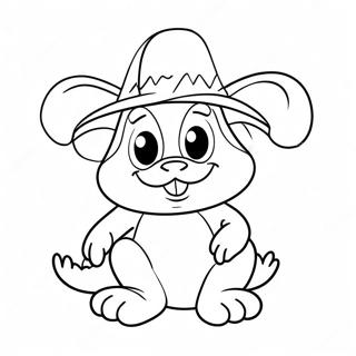 Funny Killy Willy In A Silly Hat Coloring Page 32704-26183