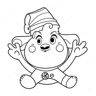 Funny Killy Willy In A Silly Hat Coloring Page 32704-26184