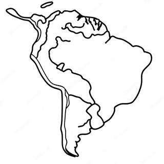 South America Map Coloring Page 32713-26186