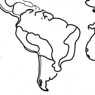 South America Map Coloring Page 32713-26187