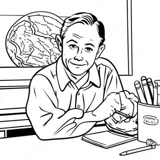 Norman Rockwell Classic Artwork Coloring Page 32753-26227