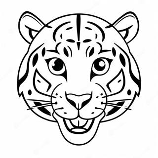 Bengals Team Logo Coloring Page 3276-2661