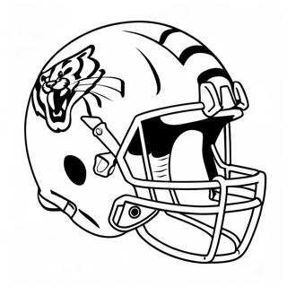 Bengals Team Logo Coloring Page 3276-2663