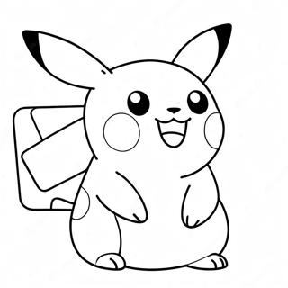 Among Us Pikachu Coloring Page 32813-26266