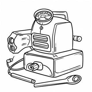 Welding Coloring Pages