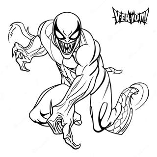 Fearless Anti Venom Coloring Page 32864-26310