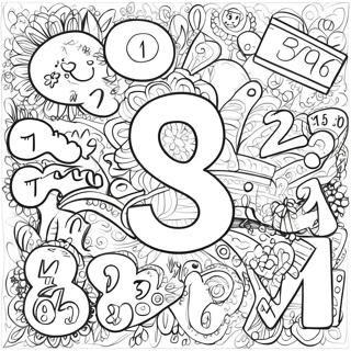 Numbers Coloring Page 3286-2675