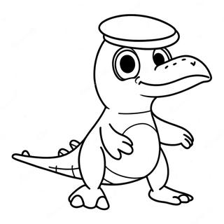 Adventurous Perry The Platypus Coloring Page 32874-26318