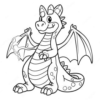 Dragon Coloring Page 32883-26323