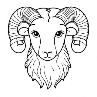 Rams Coloring Pages