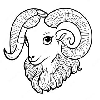 Rams Coloring Page 32943-26366