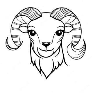 Rams Coloring Page 32943-26367