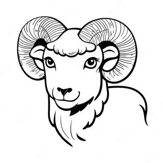 Rams Coloring Page 32943-26368