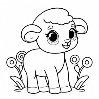 Cute Baby Rams Coloring Page 32944-26372