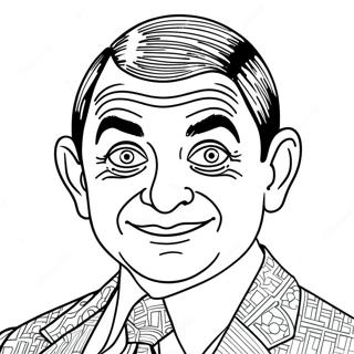 Mr Bean Coloring Page 32963-26390