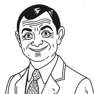 Mr Bean Coloring Page 32963-26391