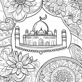 Eid Mubarak Coloring Page 3296-2671