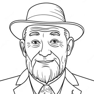 Uncle Coloring Page 32973-26394